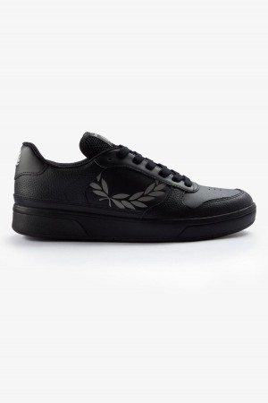 Fred Perry B300 Skor Herr Svarta | USETG95923