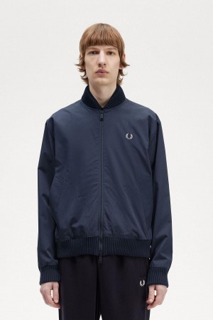 Fred Perry Bomber Rockar Herr Marinblå | SEICD16540