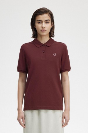 Fred Perry G6000 T-shirt Dam Rosa Rosa | SEJBT96816