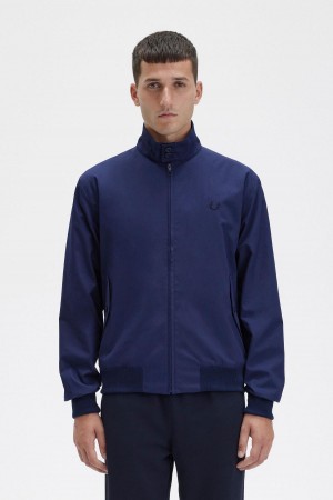 Fred Perry Harrington Rockar Herr Marinblå | BSESO90506