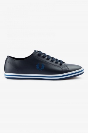 Fred Perry Kingston Skor Herr Marinblå | TSEWZ30145