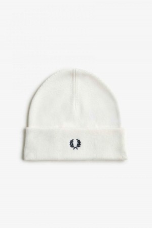 Fred Perry Klassiska Mössa Accessories Vita Svarta | YSEGT93163