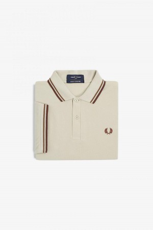 Fred Perry M12 Fred Perry Shirt Herr Mörkbruna | XSEBH12988