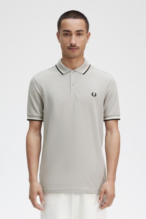 Fred Perry M3600 Piketröja Herr Svarta | SENZX47670