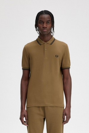 Fred Perry M3600 Piketröja Herr Svarta | USEND94491