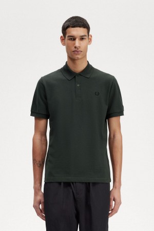 Fred Perry M3 Piketröja Herr Gröna Svarta | YSEVQ89736