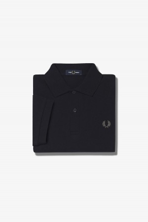 Fred Perry M6000 Fred Perry Shirt Herr Svarta | LSESX92451