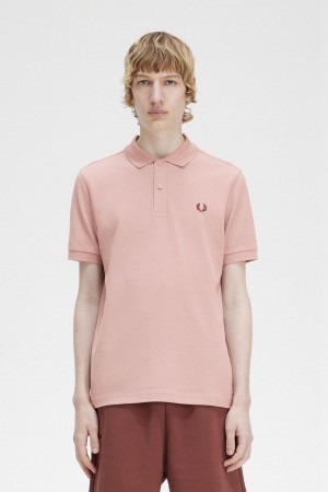 Fred Perry M6000 Piketröja Herr Rosa Rosa | XSEGW77971