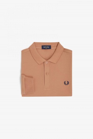 Fred Perry M6006 Fred Perry Shirt Herr Ljus | BSESO72871