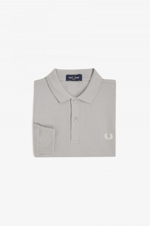 Fred Perry M6006 Fred Perry Shirt Herr Limestone | ZSENQ98134