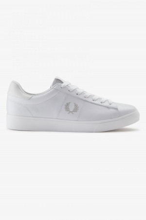 Fred Perry Spencer Skor Herr Vita | SECVG10279