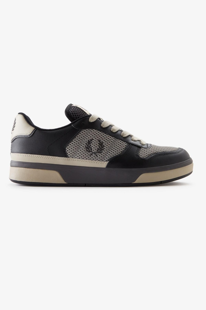 Fred Perry B300 Skor Herr Svarta | LSETR54151