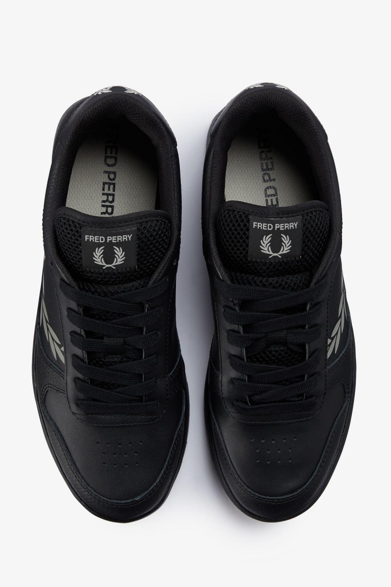 Fred Perry B300 Skor Herr Svarta | USETG95923