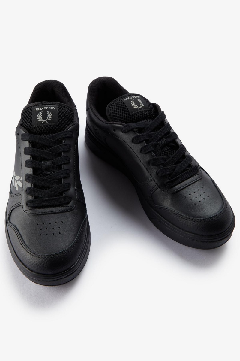 Fred Perry B300 Skor Herr Svarta | USETG95923