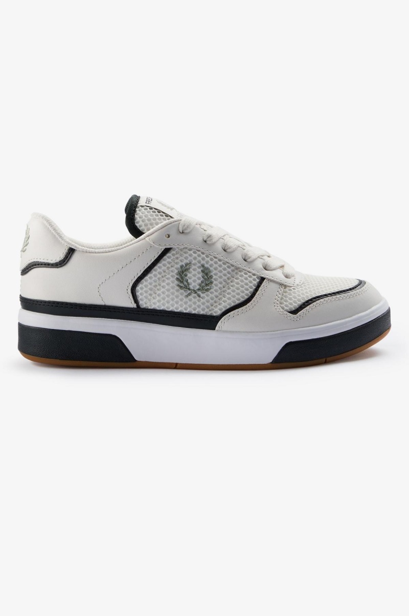 Fred Perry B300 Skor Herr Vita | DSEVO19401