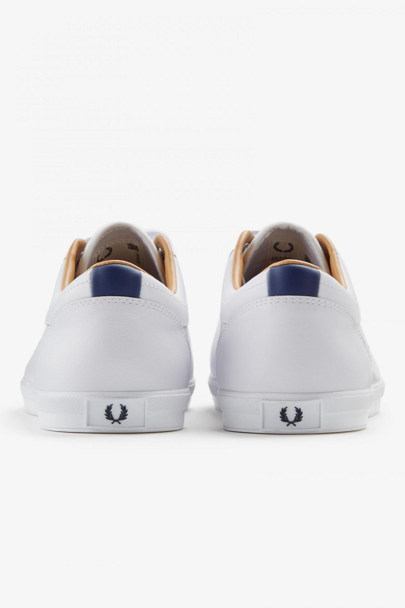 Fred Perry Baseline Skor Herr Vita | SSEVO35547