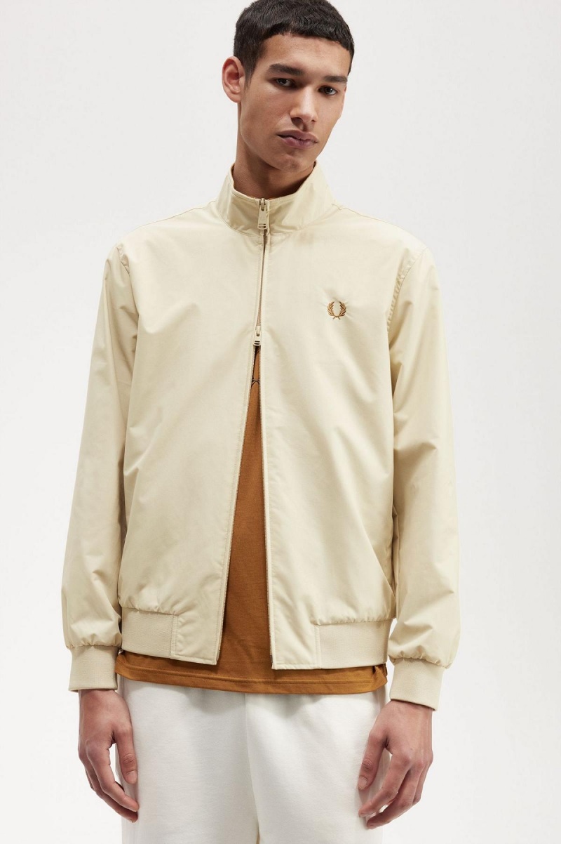 Fred Perry Brentham Rockar Herr Oatmeal | ESEVG77539