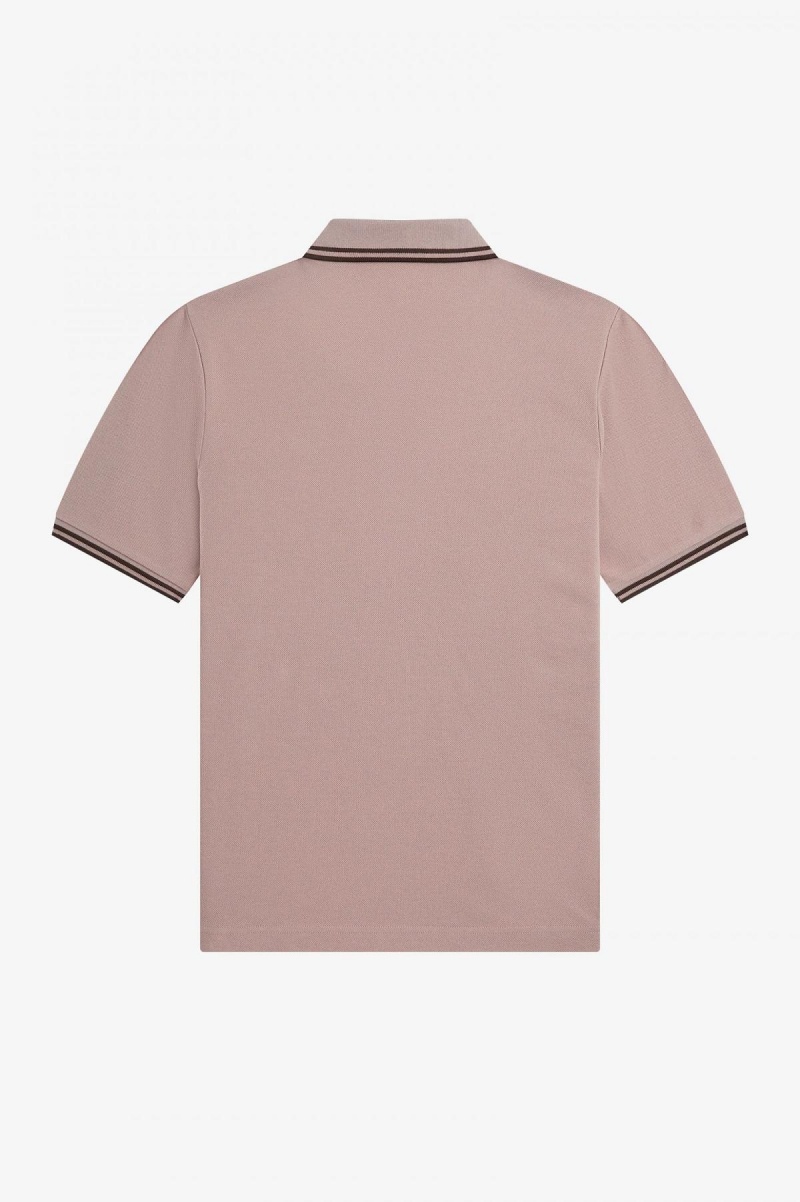 Fred Perry G3600 Fred Perry Shirt Dam Mörkrosa | FSEHY26574