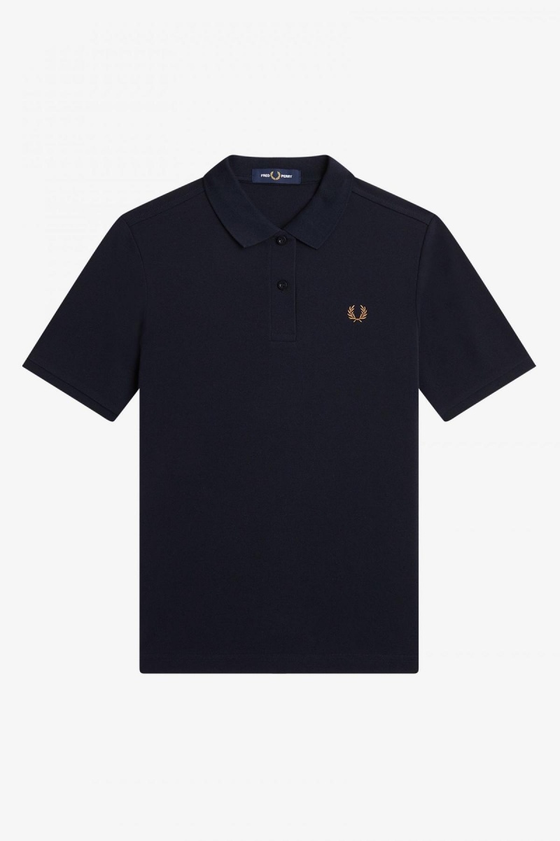 Fred Perry G6000 Fred Perry Shirt Dam Marinblå | GSEUC66296