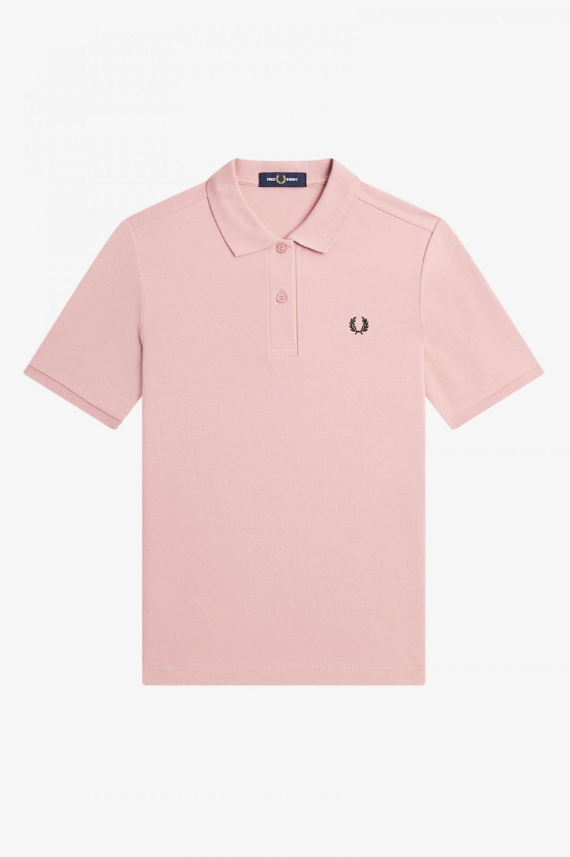 Fred Perry G6000 Fred Perry Shirt Dam Rosa Rosa Svarta | SEEGJ49626