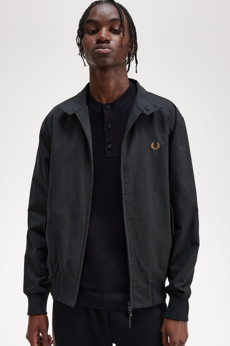 Fred Perry Harrington Rockar Herr Svarta | SEJKU83538