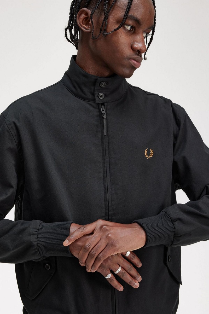 Fred Perry Harrington Rockar Herr Svarta | SEJKU83538