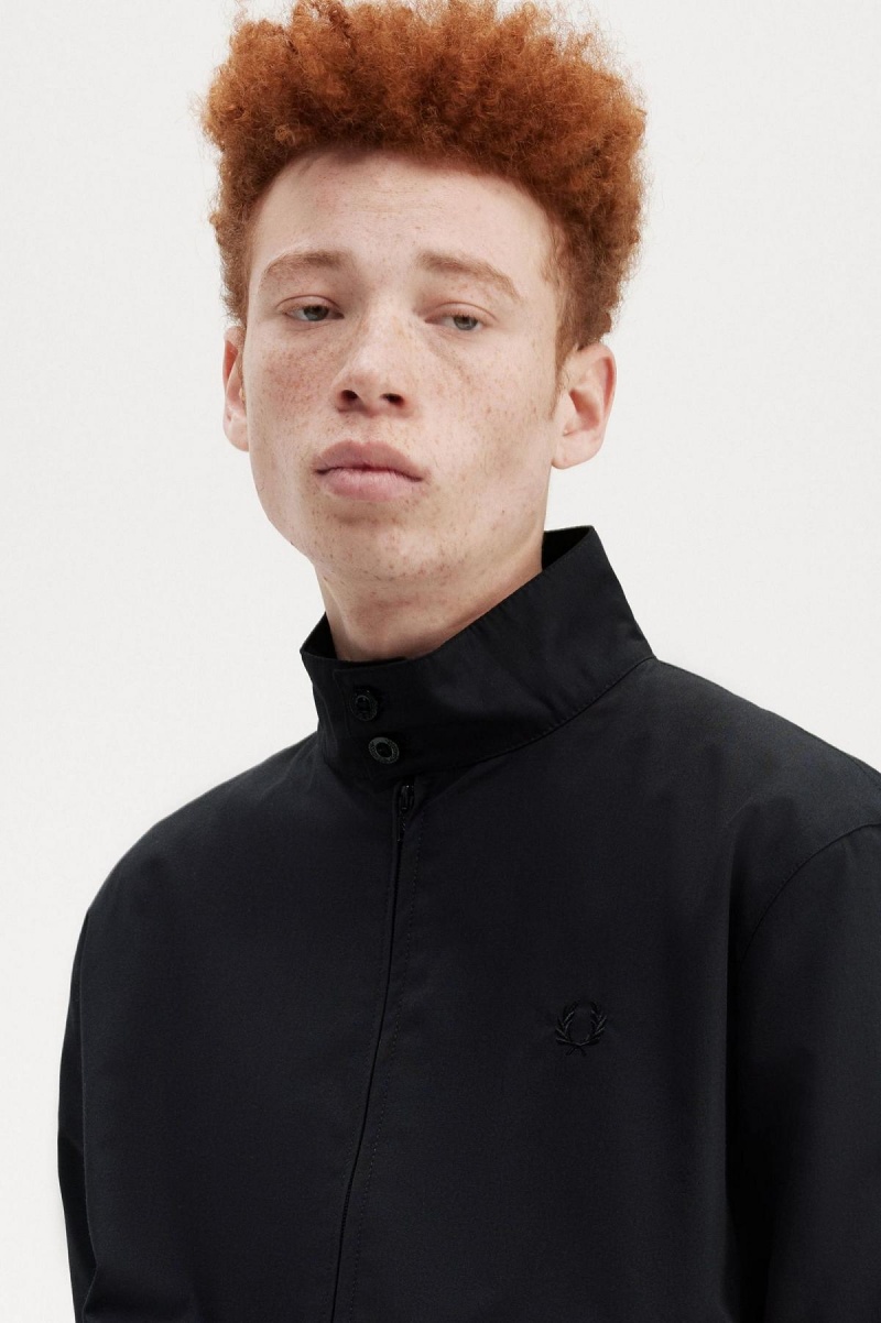 Fred Perry Harrington Rockar Herr Svarta | SEQAV88344