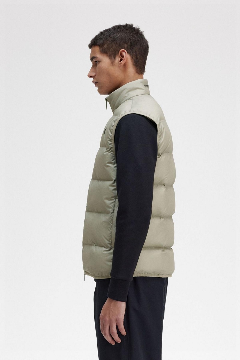 Fred Perry Insulated Gilet Rockar Herr Seagrass | TSEPQ74240