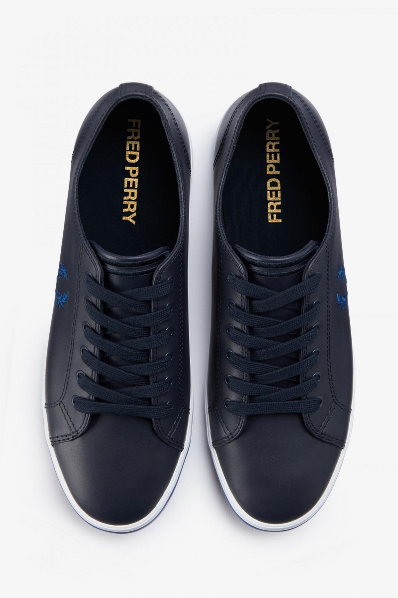 Fred Perry Kingston Skor Herr Marinblå | TSEWZ30145