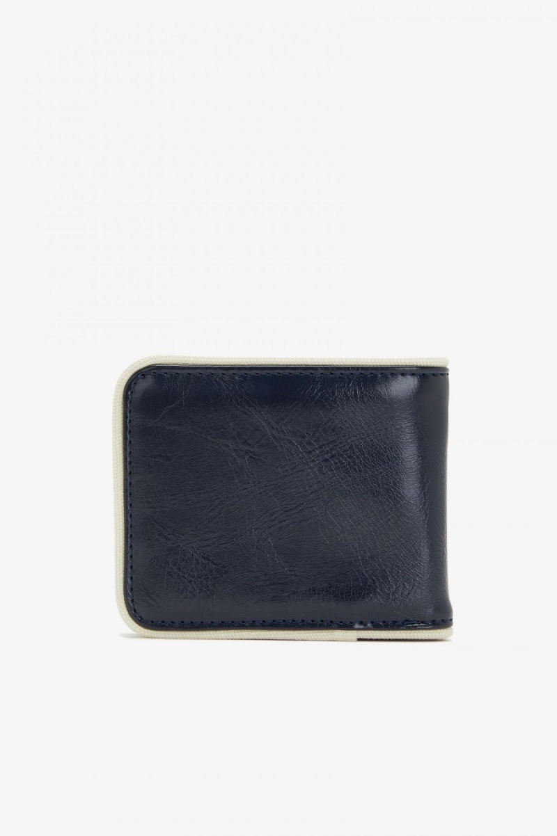 Fred Perry Klassiska Billfold Plånbok Accessories Marinblå | SECVG34869