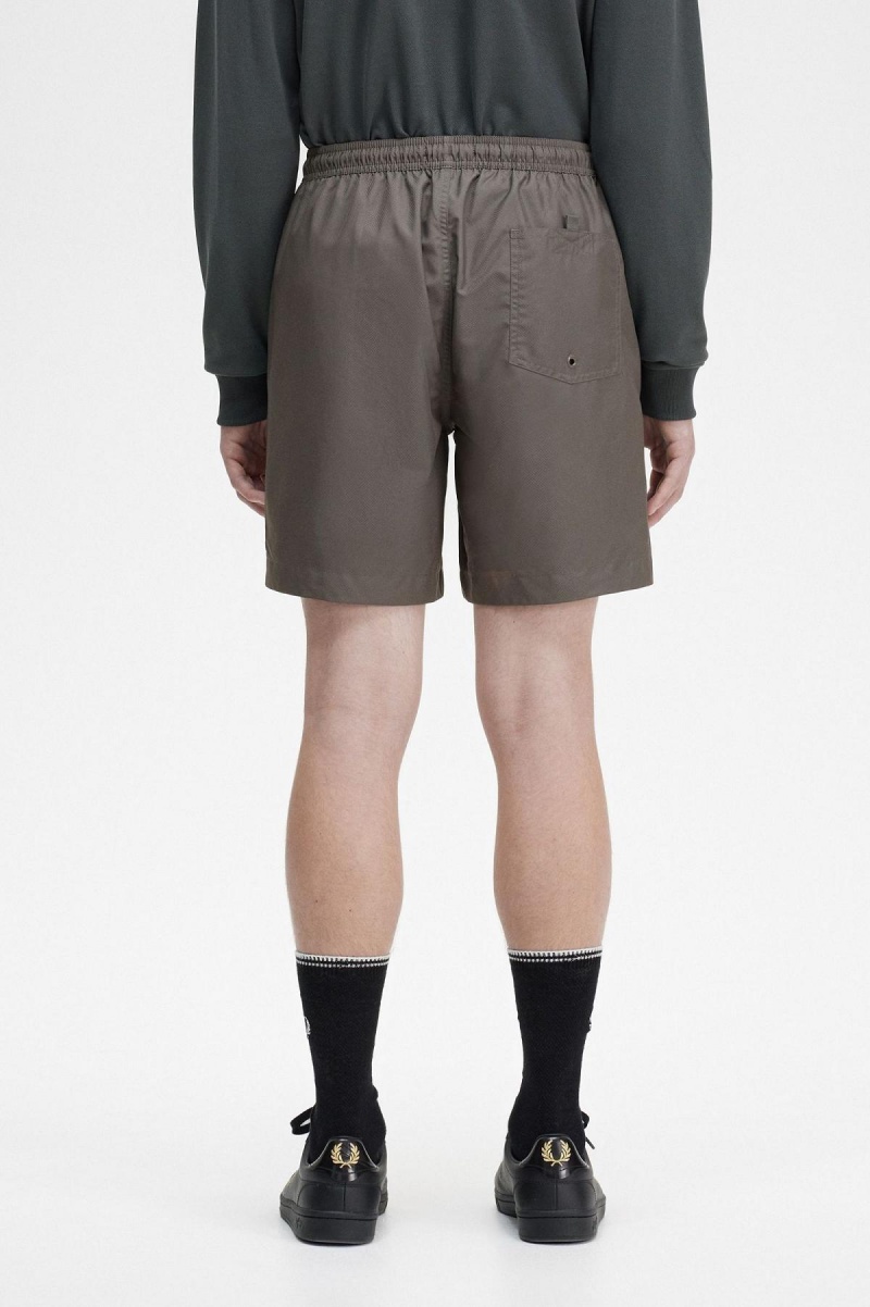 Fred Perry Klassiska Shorts Herr Gröna | PSEQX70645