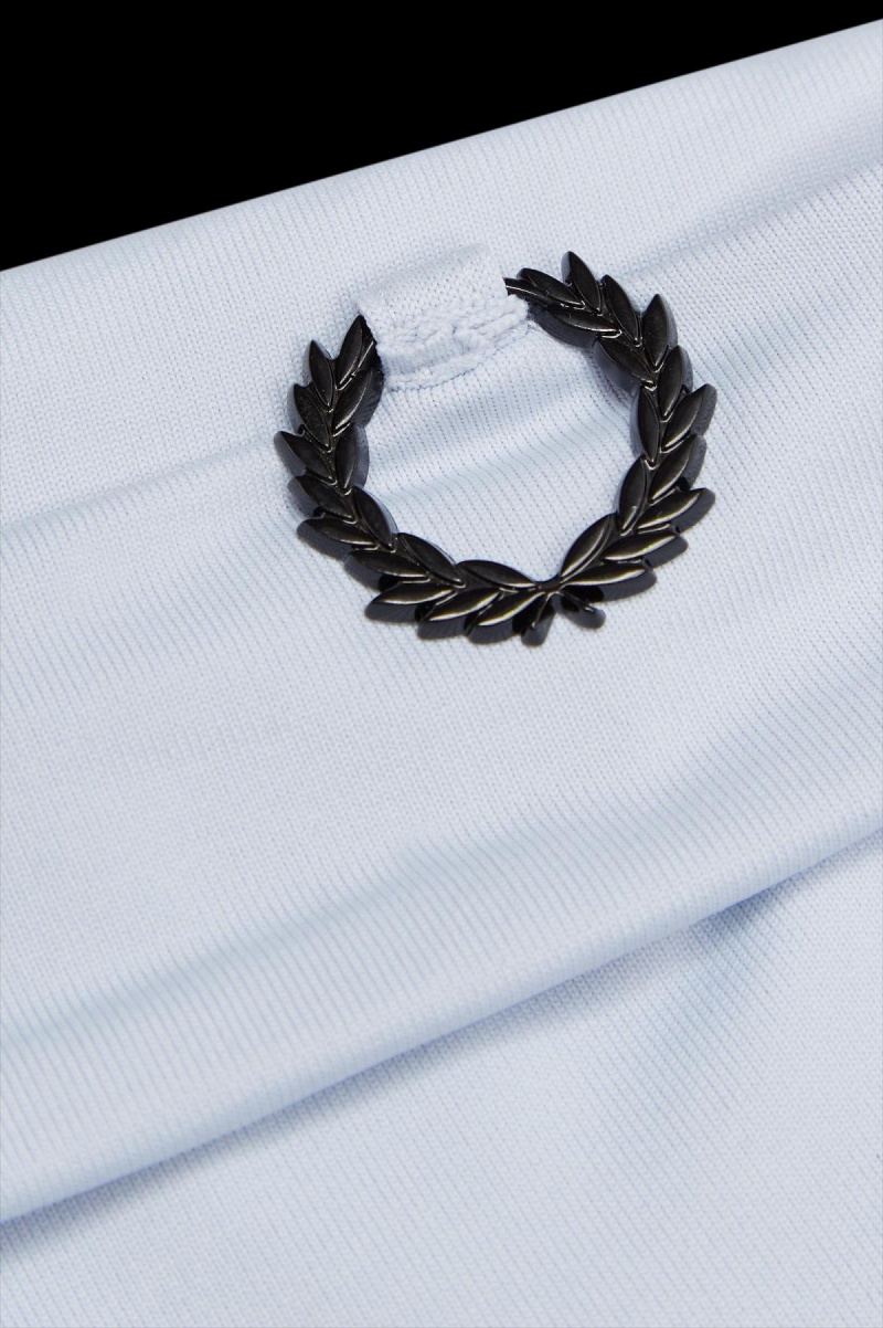 Fred Perry Laurel Wreath Detail Roll Neck T-shirt Herr Blå | GSEEC29647