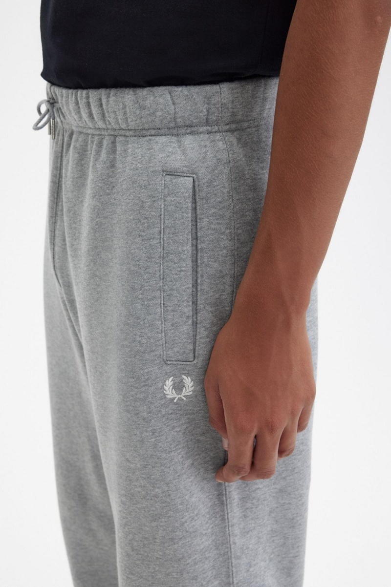 Fred Perry Loopback Sweat Pant Långbyxor Herr Steel Marl | FSEHY85560