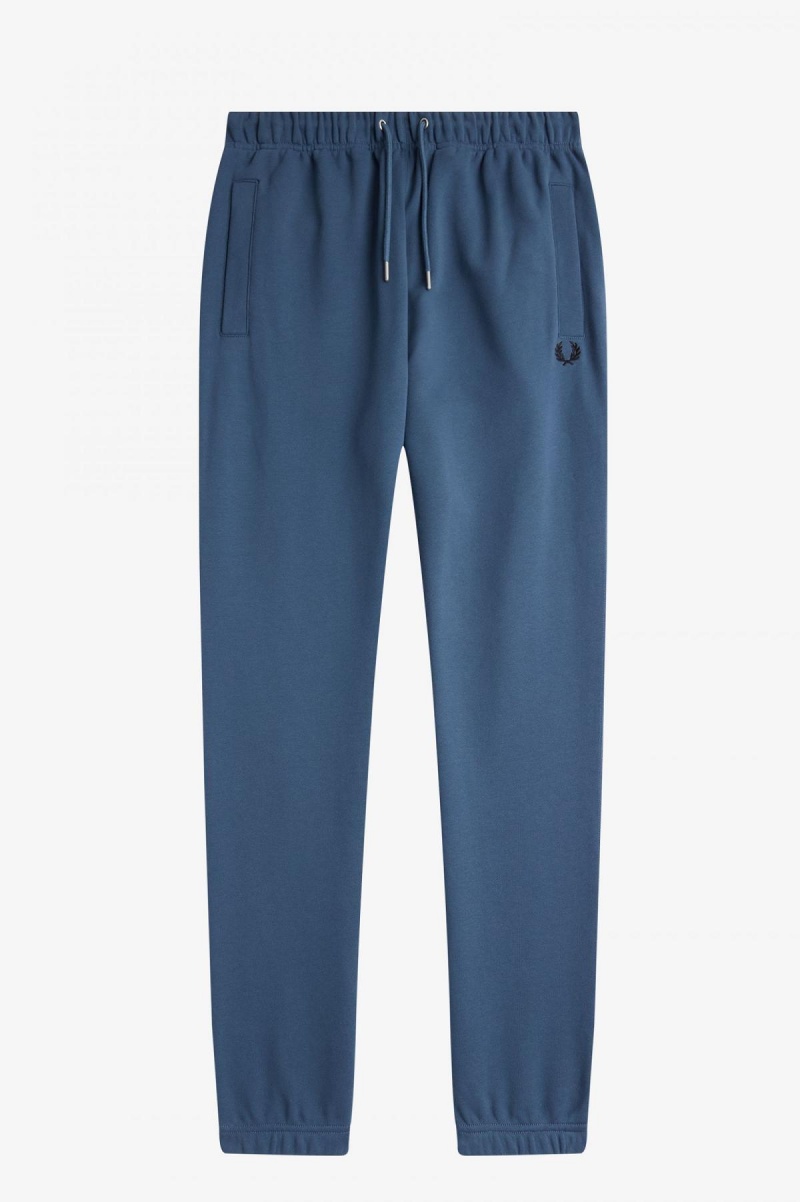 Fred Perry Loopback Sweatpants Långbyxor Herr Blå | ZSENQ73495