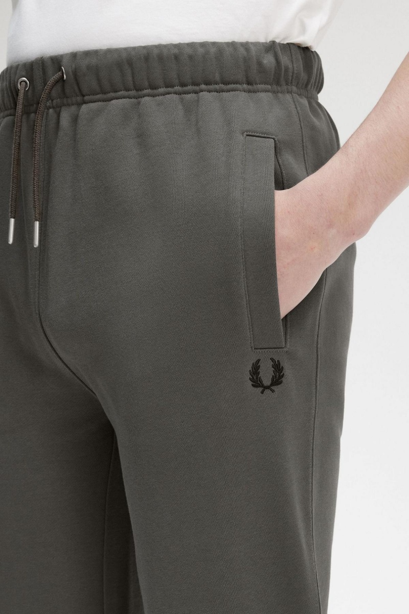 Fred Perry Loopback Sweatpants Långbyxor Herr Gröna | SEJBT90213