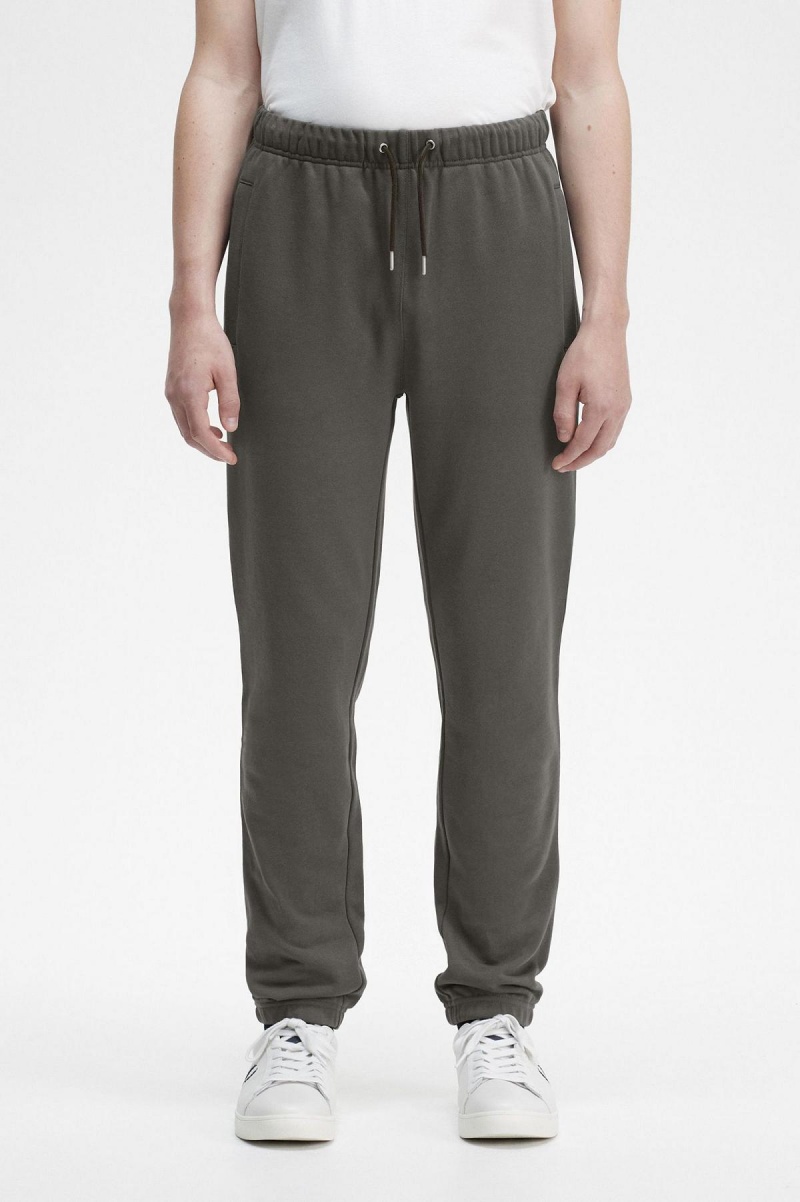 Fred Perry Loopback Sweatpants Långbyxor Herr Gröna | SEJBT90213