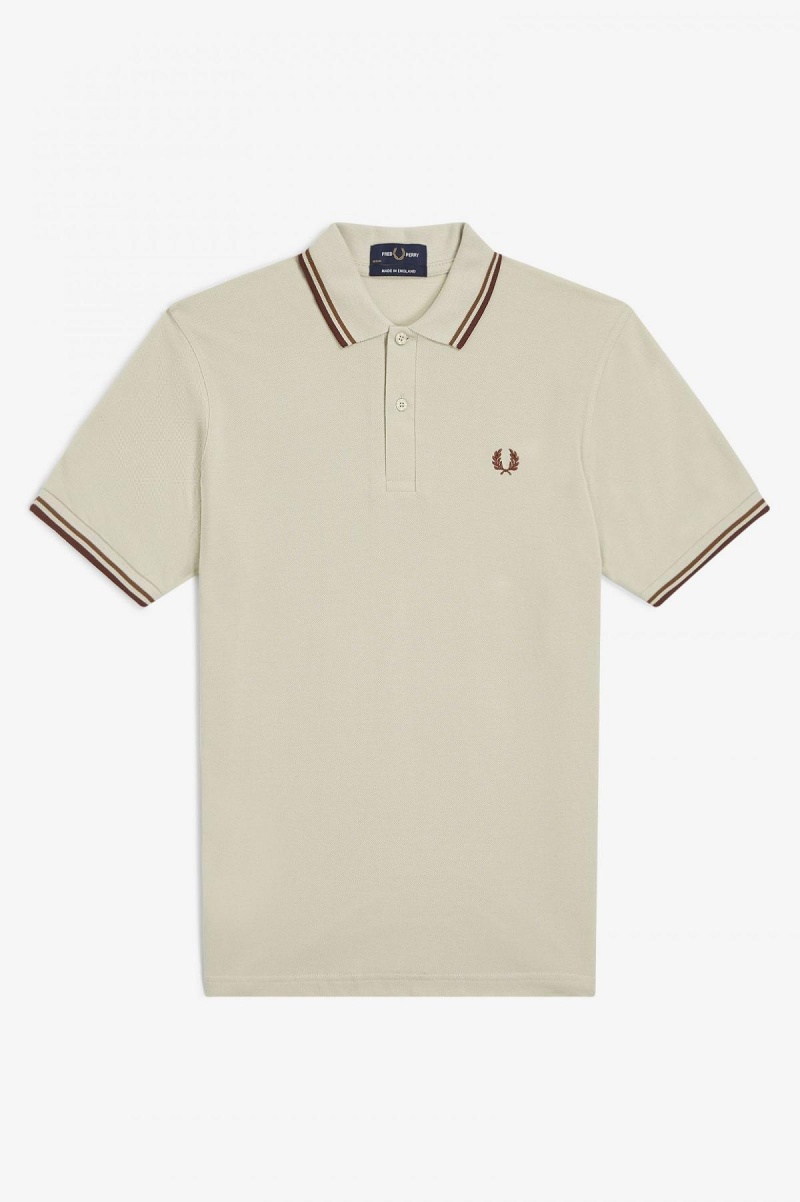 Fred Perry M12 Fred Perry Shirt Herr Mörkbruna | XSEBH12988