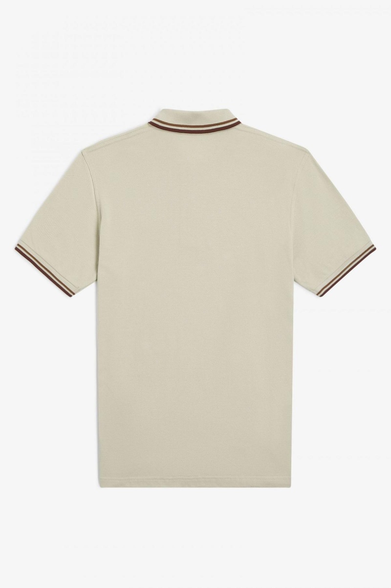 Fred Perry M12 Fred Perry Shirt Herr Mörkbruna | XSEBH12988