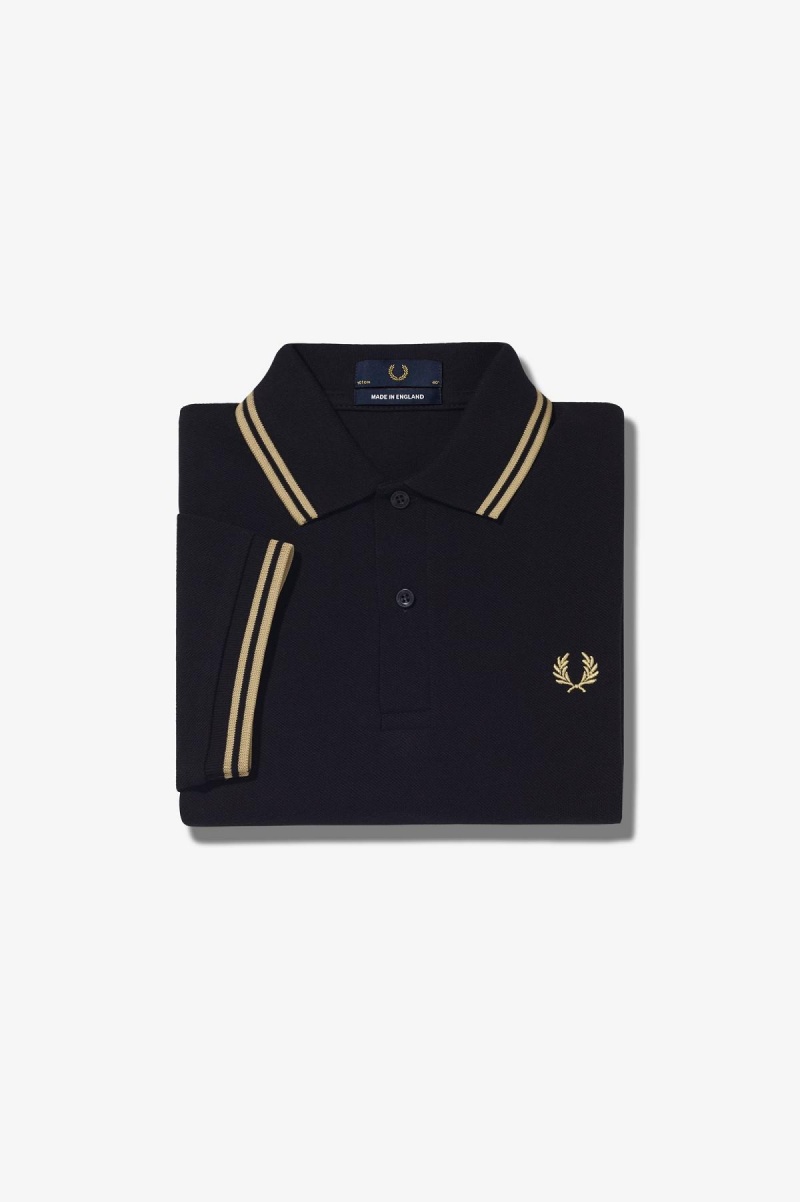 Fred Perry M12 Fred Perry Shirt Herr Svarta | ZSEMJ61973