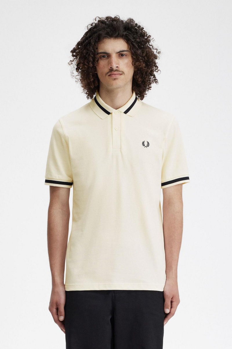 Fred Perry M2 Piketröja Herr Svarta | SENEJ73935