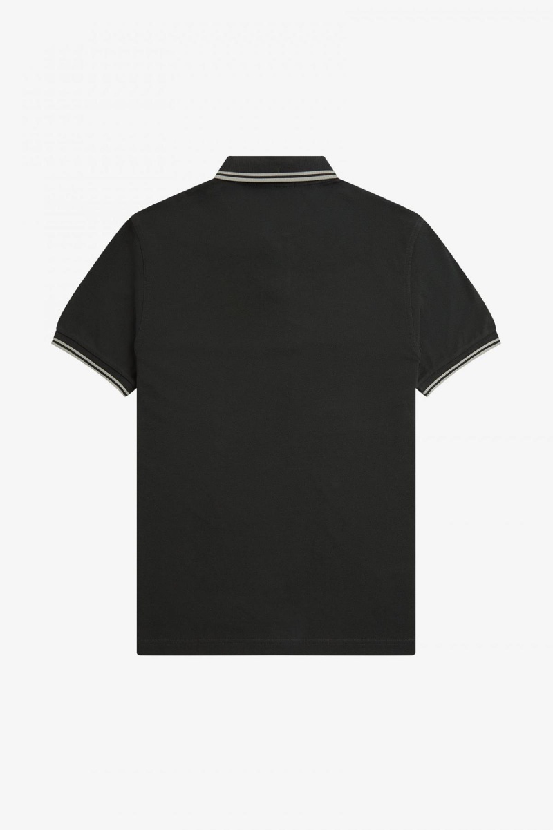 Fred Perry M3600 Fred Perry Shirt Herr Gröna | SEJBT43786