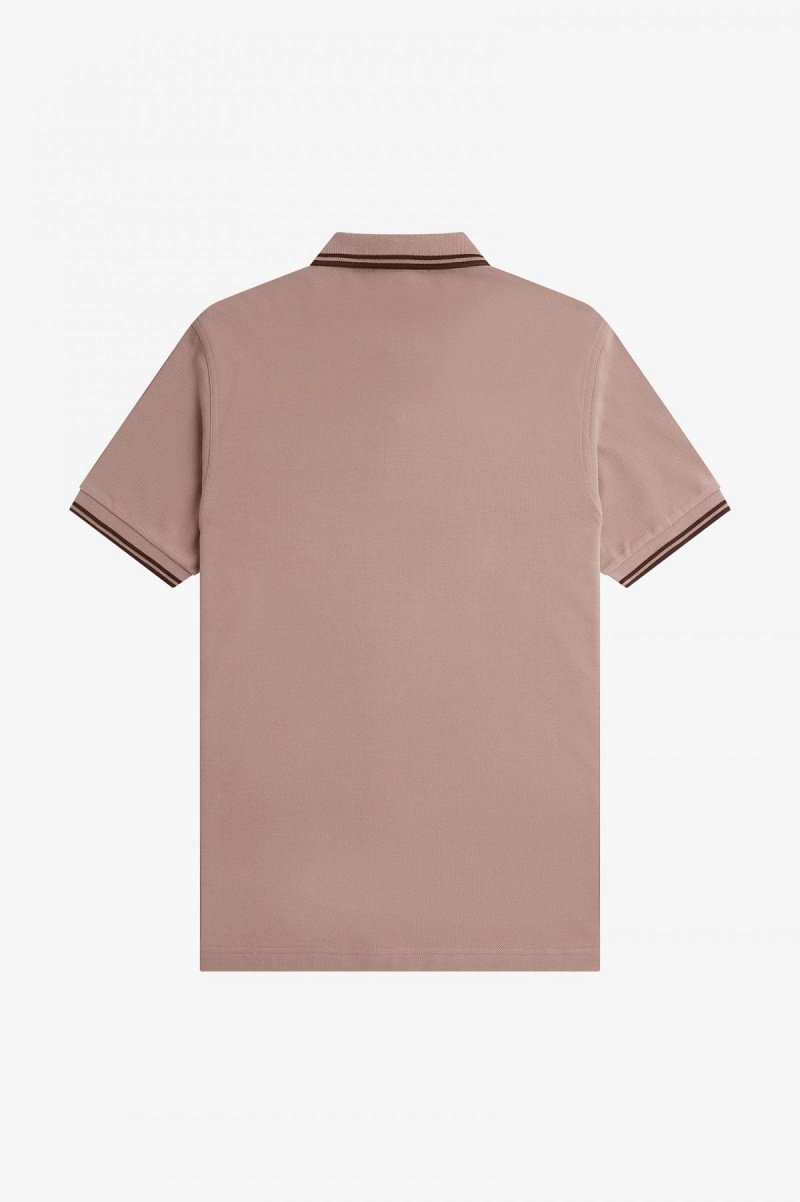 Fred Perry M3600 Fred Perry Shirt Herr Mörkrosa | SEQAV45609