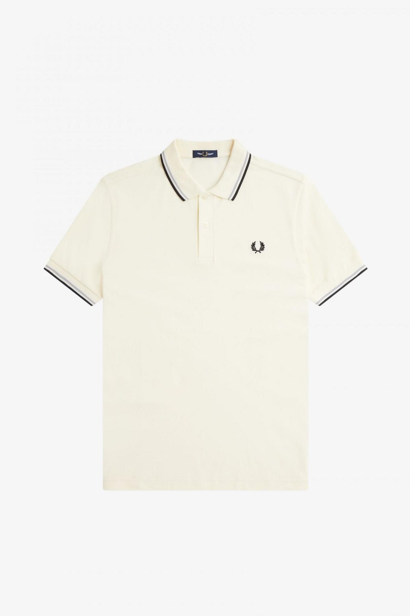 Fred Perry M3600 Fred Perry Shirt Herr Svarta | SEICD16795