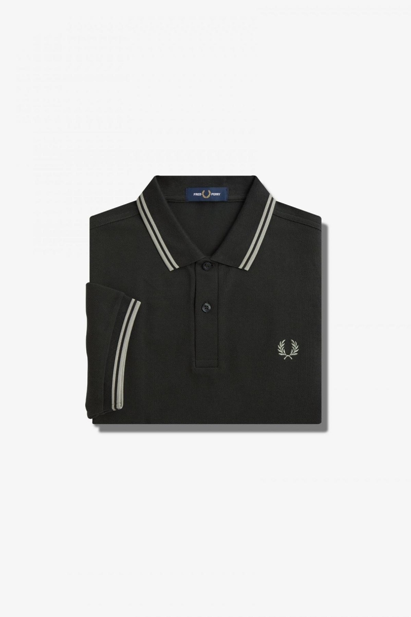 Fred Perry M3600 Piketröja Herr Gröna | SEEGJ54192