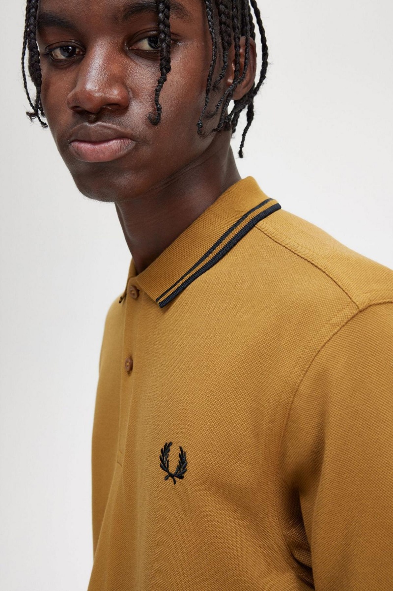 Fred Perry M3600 Piketröja Herr Mörksvarta Svarta | LSESX39055