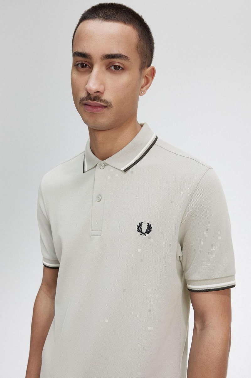 Fred Perry M3600 Piketröja Herr Svarta | SENZX47670