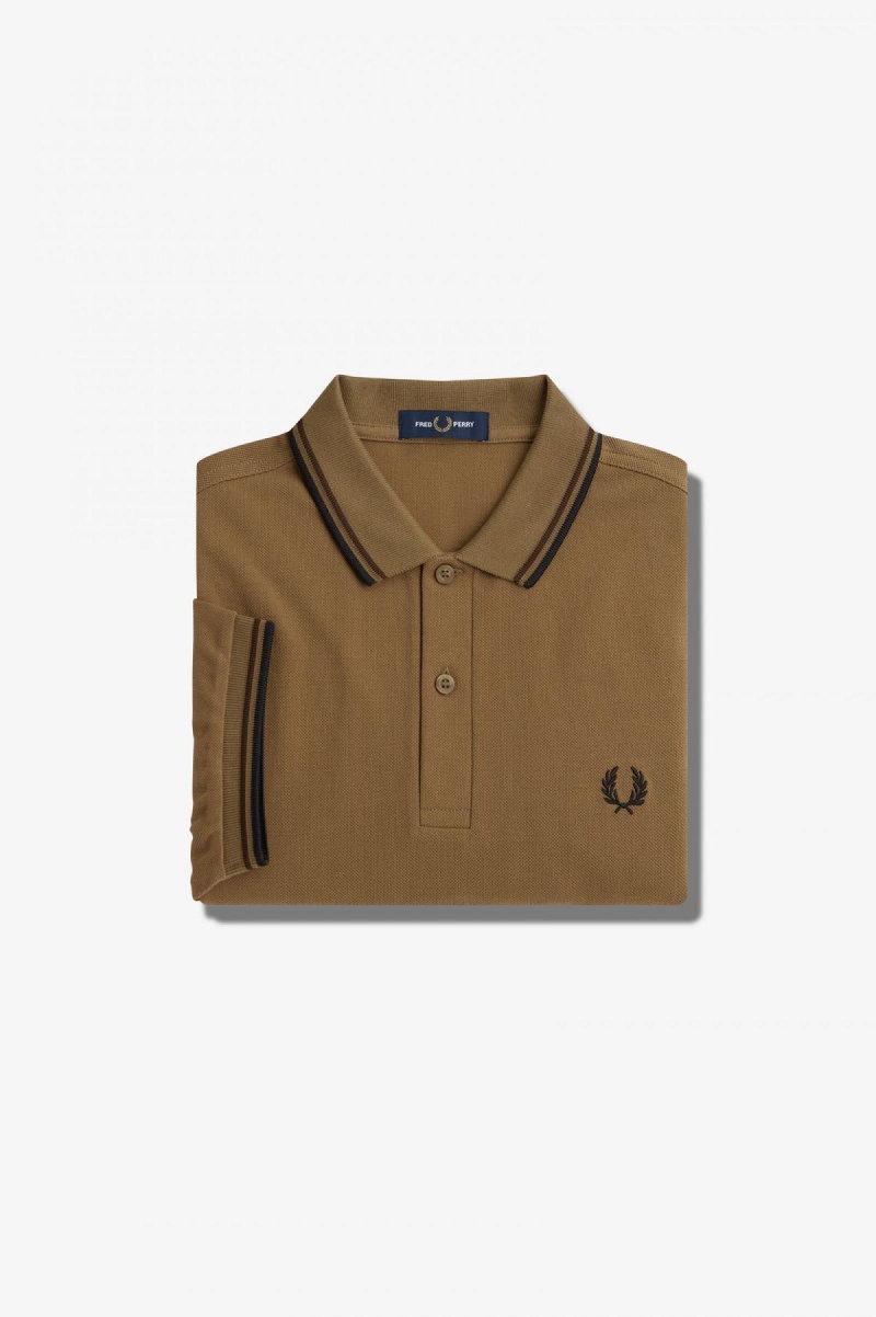 Fred Perry M3600 Piketröja Herr Svarta | USEND94491