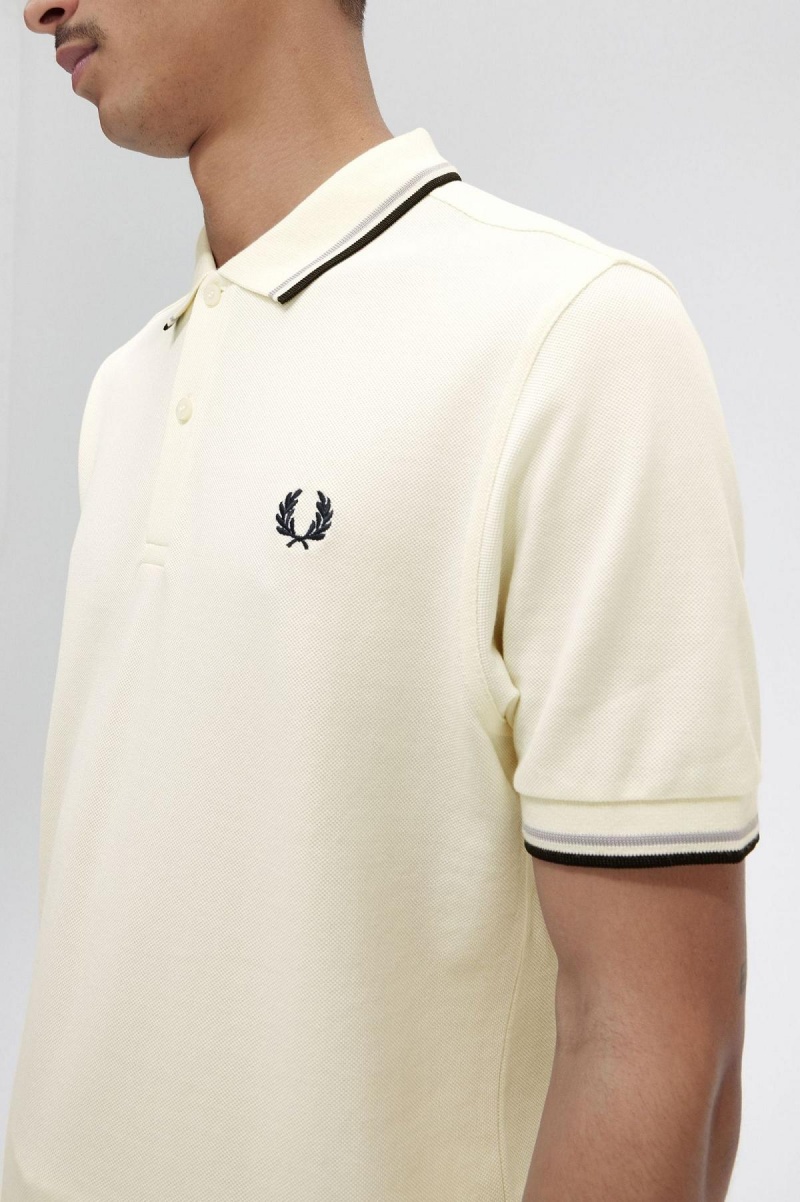 Fred Perry M3600 Piketröja Herr Svarta | YSEGT20693