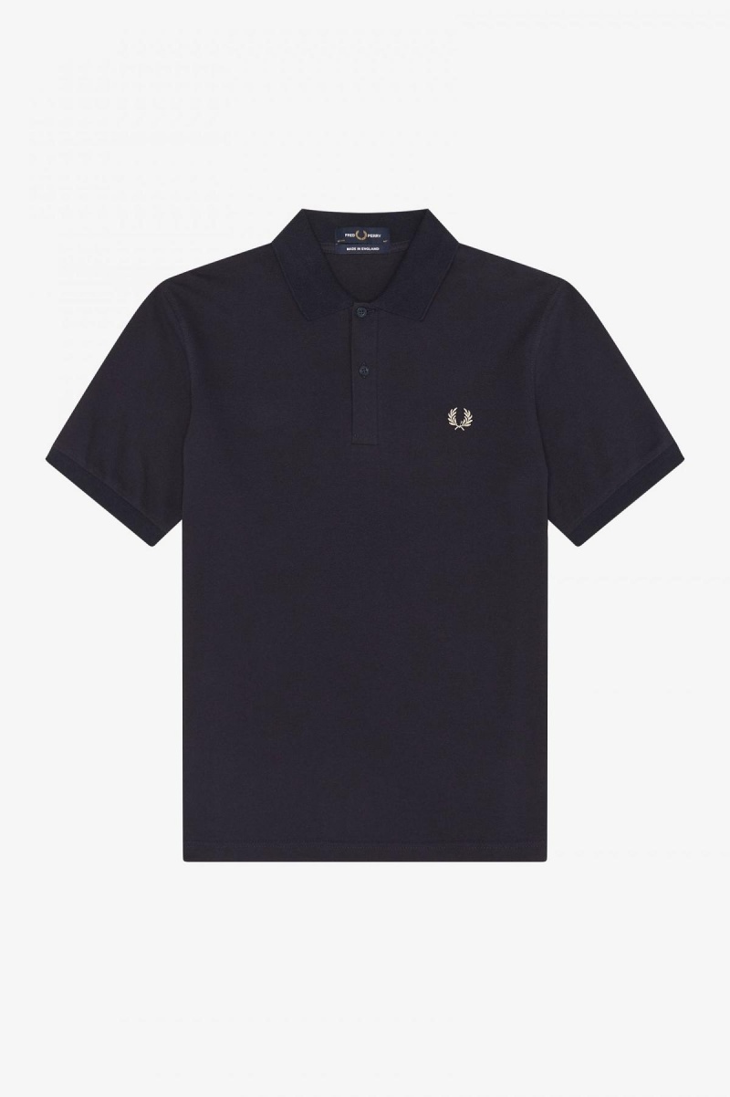 Fred Perry M3 Fred Perry Shirt Herr Marinblå Ljus | FSEHY71106