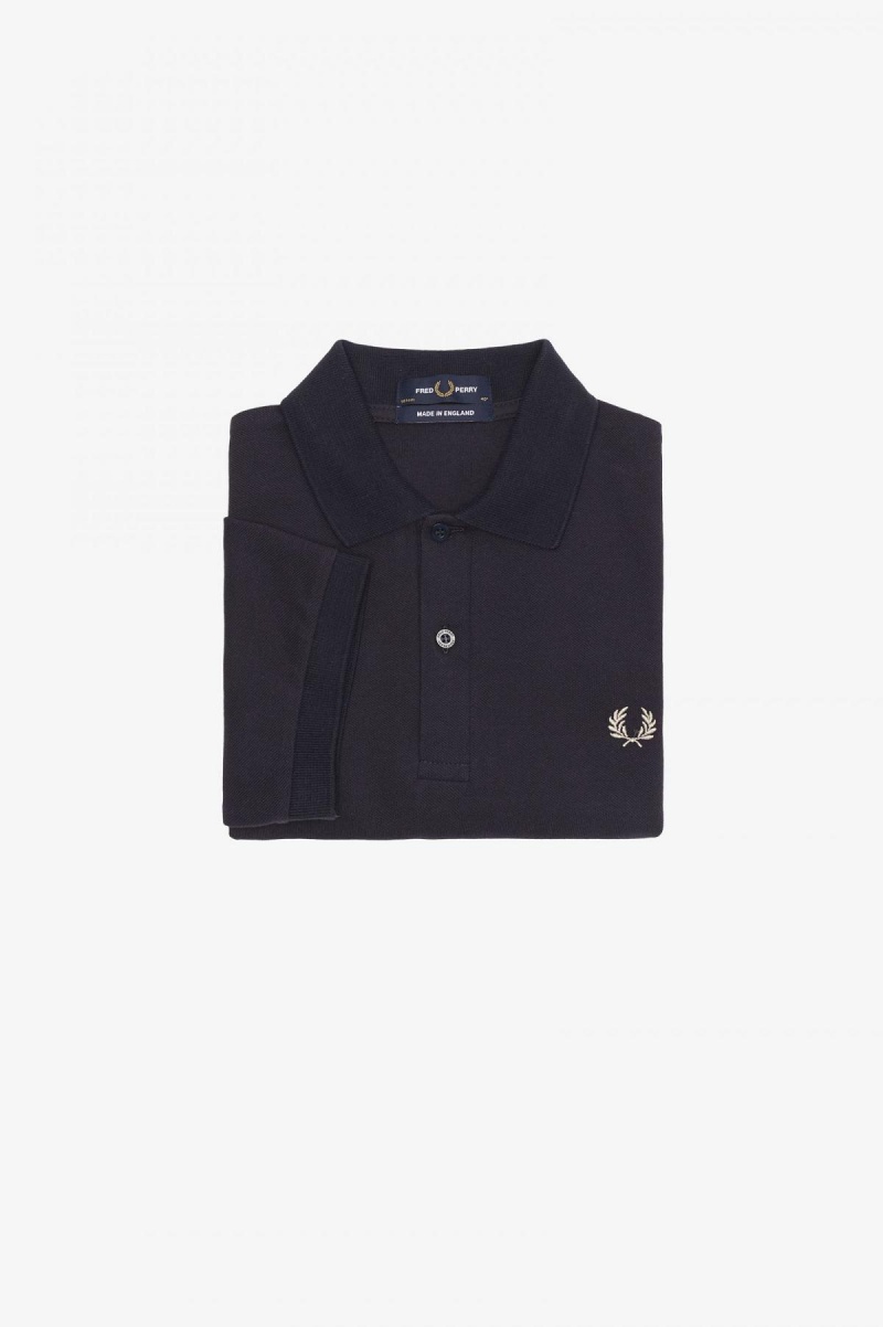 Fred Perry M3 Fred Perry Shirt Herr Marinblå Ljus | FSEHY71106